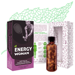 ENERGYwoman с икариином для женщин, ТМ Сиб-Крук - фото 4734