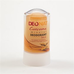 Дезодорант-Кристалл "ДеоНат" с куркумой, 60г - фото 5902