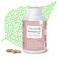 METABOLUS pro, экстракт Майтаке с метабиотиками, 180 капс., ТМ Сиб-Крук - фото 6916