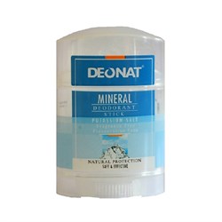 Дезодорант- Кристалл "ДеоНат" чистый, стик, плоский, вывинчивающийся, 70 г - фото 6978