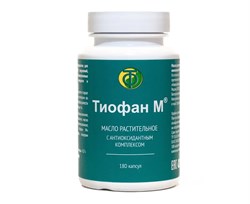 Тиофан М антиоксидант в масле, 180 капс., Институт Антиоксидантов 2380 - фото 8316