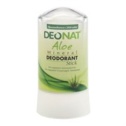 Дезодорант -Кристалл "ДеоНат" с соком АЛОЕ, стик зеленый, 60 г.