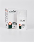 Cолнцезащитный крем для лица шеи и декольте, на основе живой суспензии микроводоросли Chlorella, Alga Spa