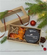 Набор подарочный №26 (3D Лошадка на удачу золотая + Баттер ФРЕЗИЯ), ТМ Chocolatte 7621