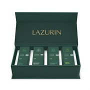 Набор эфирных масел 4 по 10мл.(Пихта, бергамот, можжевельник, Лимон), Lazurin 7635