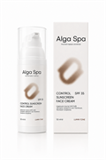 Cолнцезащитный крем для лица, шеи и зоны декольте SPF 35, 50 мл CONTROL SUNSCREEN FACE CREAM, Alga Spa 7302