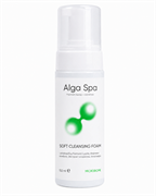 Мягкая пенка для умывания на основе живой суспензии микроводоросли Chlorella, Soft cleansing foam, 150 мл, AlgaSPA 6580
